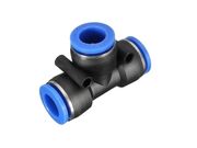 Conexão em T Rápida Instantânea para Mangueira Tecalon/Nylon M10 / M-T10