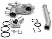Carcaça Válvula Termostatica VW G5, Fox, Polo - com Kit/Tubo (100% em Alumínio) - 10399