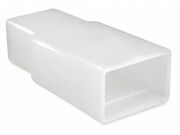 Alojamento Para Terminal Macho 6,3mm - 100 Pcs
