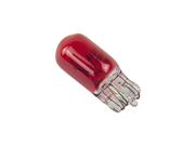 Lâmpada Pingão T10 5W 12V - Vermelha - 6204