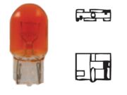 Lâmpada 1157 2 Polos 21/5W - 12V T20 Wedge Âmbar - Civic