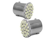 Lâmpada LED 1141 / 67 1 Polo - 12V - 22 LEDs SMD Branca - Cabeça Cortada - PAR - 6347