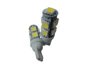 Lâmpada LED 2825 Pingão T10 12V 9 LEDs SMD Branca - Torre - PAR - 6356