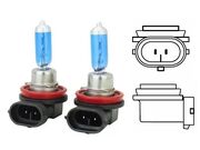 Lâmpada H11 55W 12V Super Branca  - Par
