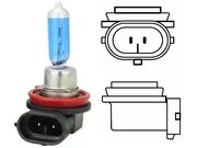Lâmpada H11 55W 12V Super Branca - Unidade