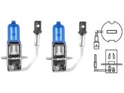 Lâmpada H3 100W 12V Super Branca - Par
