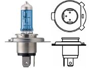 Lâmpada H4 35/35W 12V Super Branca - Unidade