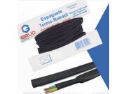Espaguete Termo-Retratil (Anti-chama) para Fios 09,5mm - 3/8" - 7449