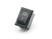 Botão / Tecla Tic-Tac Preto 2 Posições - Retangular 10A