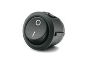 Botão / Tecla Tic-Tac Preto 2 Posições - Redondo 10A