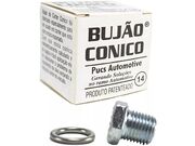 Bujão do Cárter do Motor Cônico M14 - Recuperador Rosca