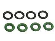 Aneis / Orings para Bico Injetor Sistema Bosch MPFI Celta, Corsa (4 Fino/4 Grosso) - 8 Un.
