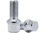 Parafuso de Roda Esferico e Cromado Golf, Fox, Polo M14 X 1,50 X 28,0 mm / Chave 17 Jogo c/ 20 pçs