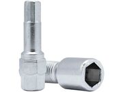 Parafuso de Roda Golf Allen AntiFurto M14 X 1,50 X 28,00 mm + Chave 17/19 Jogo c/ 20 pçs