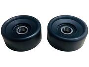 Polias Tensor Correia Alternador Gol, Santana AP Com Ar (Lisa/Lisa) - Em Nylon - Par