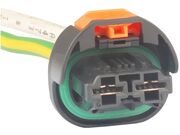 Conector 2 Vias Sistema Arrefecimento / Resistencia Eletro ventilador Linha Fiat, Peugeot, Renault