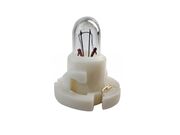 Lâmpada com Soquete Branco 12V Base/Soquete Branco/Baixo Lâmpada Cor Cristal - Ar Condicionado Honda