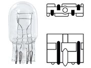 Lâmpada 1157 2 Polos 21/5W - 12V T20 Wedge Civic