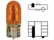 Lâmpada Pingão T10 5W 12V - Âmbar