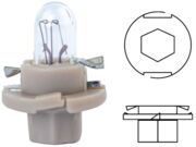 Lâmpada com Soquete Bege 1,5W 12V BX8.4D Base/Soquete Bege