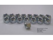 Porca de Roda GM Opala, Chevette, Ford / Honda Zincada M12 X 1,5 X 14mm / Chave 19 Jogo c/ 16 pçs