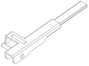 Palheta Flex 21/19" Golf 08/14, Vectra 08/... - 9241