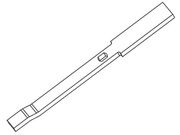 Palheta Flex 26/16" Mobi, Strada 19/ Argo, Cronos 23/ Fiorino 21/ Fastback - 9314