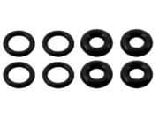 Aneis / Orings para Bico Injetor Sistema M. Marelli Fiat / GM (+Grosso) Palio, Stilo, Zafira - 8 Um.