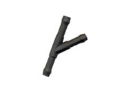 Conexão / Adaptador em Y para Mangueira Linha VW Gol, Voyage etc Emenda