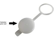 Tampa do Reservatório do Limpador do Para-Brisa VW, Fiat, Ford - Azul - 9943